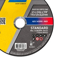 Discos de Corte Norton: Kit 24 Ultra Finos para Metal - imagem 2