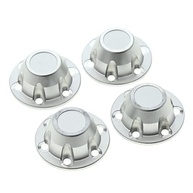Trava de Roda Metal Prata para Caminhão Wrangler SCX6 JLU (Pacote c/ 4) - Upgrade Premium - imagem 2