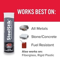 J-B Weld SteelStik: Reparo Epóxi Aço Reforçado para Metal - O Mais Forte do Mundo! - imagem 5