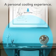 Vornado Mini Ventilador VFAN – Vintage Clássico em Metal com 2 Velocidades e Inclinação Ajustável - imagem 5