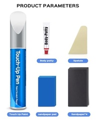 Kit de Tinta de Retoque Metálica Branca LS9R/2Y para Audi - Reparo Profissional de Arranhões - imagem 5