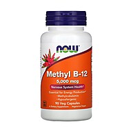 Metil B-12 5.000mcg Now Foods: Energia e Foco! - imagem 1