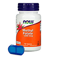 Metilfolato Methyl 1000mcg Now Foods: Suplemento Essencial para Saúde - imagem 1