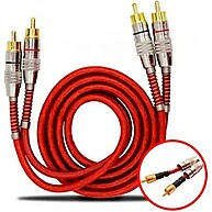Cabos RCA Blindados: Áudio Impecável em 1 Metro! - imagem 2