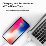Cabo USB iPhone: Carregamento Rápido 2A - 1 Metro - imagem 3