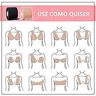 Sutiã Adesivo Invisível Boob Up: Levanta Seios com Fita de 5 Metros - imagem 1