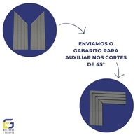 Moldura Rodameio Eva Autocolante Lua 5cm x 5mm 5 Metros Cinza - Decore com Estilo e Facilidade - imagem 5