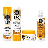 Meu Liso + Liso: Kit para Cabelos Lisos e Sem Frizz - imagem 1