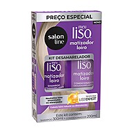 Meu Liso Matizador Loiro: Kit Shampoo + Condicionador - imagem 1