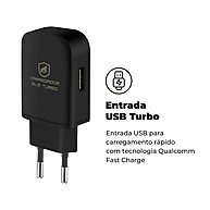 Carregador Turbo Gshield + Cabo Lightning MFI - imagem 2