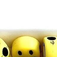 Miçanga Smile Amarelo: 400 Pçs para Criar! - imagem 1