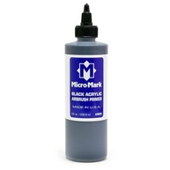 Micro-Mark Primer Acrílico Preto 227g - Base Perfeita para Aerografia em Modelos e Miniaturas - imagem 2