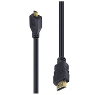 Cabo Micro HDMI 2.0 4K Ultra HD 3D 2 Metros Vinik com Ethernet - Conexão de Alta Performance - imagem 1