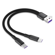 Cabo USB 2-em-1: Carregue Rápido com Type-C e Micro USB - imagem 3