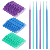 300 Pincéis Microaplicadores para Retoque de Tinta Automotiva - 3 Tamanhos (1,5mm, 2mm, 2,5mm) + Cores Diferenciadas - imagem 1