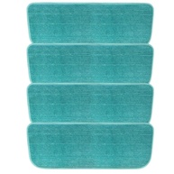 Kit 4 Almofadas Refil Microfibra para Mop Spray - Limpeza Profunda e Duradoura - imagem 1