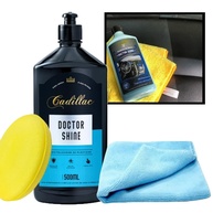 Revitalizador de Plástico Doctor Shine Cadillac: Renove e Proteja com Microfibra e Aplicador - imagem 1