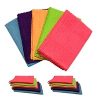 Kit 10 Panos de Microfibra Coloridos 30x30cm - Laváveis e Reutilizáveis para Limpeza Geral - imagem 2