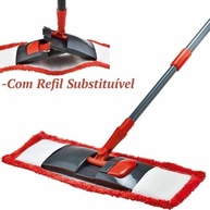 Mop Flat Microfibra Rodo Mágico com Cabo Ajustável em Aço - Powermaid - imagem 5