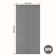 Pacote com 2 Panos de Microfibra Ultra Absorventes 29,2x59,7cm - Sem Arranhões para Carros, SUVs e Limpeza Doméstica - imagem 3