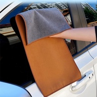 Toalha de Secagem de Carro Super Absorvente 2025 - Microfibra Dupla Face para Limpeza Profissional - imagem 1
