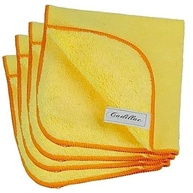 Kit 10 Flanelas Microfibra Amarela Cadillac 40x60cm: Limpeza Impecável e Brilho Duradouro - imagem 4