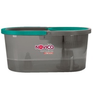 Noviça Mop Balde Compacto 10L com Torção e Microfibra - Sistema de Limpeza Eficiente - imagem 5