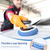DF DUALFERV Almofadas de Polimento para Carro - 30 Peças, Microfibra e Lã, Laváveis e Reutilizáveis - imagem 5