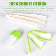 Escova de Limpeza Multifuncional com Cerdas de Microfibra - Ideal para Persianas, Teclados, Ventiladores e Ar Condicionado - imagem 5