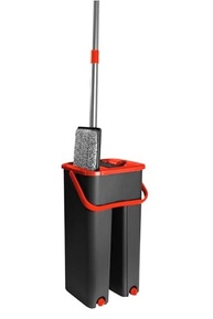 Powermaid Mop Lava e Seca com Base 360° e Pano de Microfibra Reutilizável - Cabo Inox 125cm - imagem 5