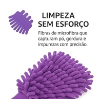 Luva de Microfibra Multiuso: Limpeza Impecável para Carros, Móveis e Vidros - imagem 5
