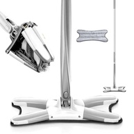 Mop Giratório 360° com Cabo Telescópico 140cm e Microfibra Premium Lavável - Limpeza Inteligente e Sem Esforço - imagem 1