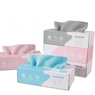Kit 20 Panos de Microfibra 20x20cm com Caixa Dispenser | Alta Absorção, Lavável e Reutilizável - imagem 3