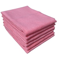 Pano Microfibra Rosa Multiuso - Kit com 5 Panos 30x40cm para Limpeza e Secagem - imagem 1