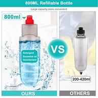 Esfregão Spray com Tanque 800ml - Microfibra Seca e Úmida para Pisos e Cozinha - imagem 2
