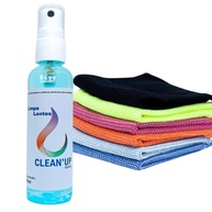 Limpa Telas e Lentes 120ml + 5 Flanelas Microfibra - Solução Completa para Limpeza de Óculos, Celular, Notebook e Câmera - imagem 1