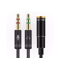 Cabo Adaptador P2 Macho para P3 Fêmea: Conecte Seu Microfone e Fone em Um Só Lugar! - imagem 4