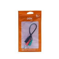 Cabo Adaptador OEX CE403 P3 para 2 P2: Conecte Seu Headset com Microfone em Qualquer PC! - imagem 3