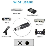 Adaptador Mini XLR 3 Pinos para XLR 4 Pinos: Conexão Profissional para sua Câmera e Microfone - imagem 4