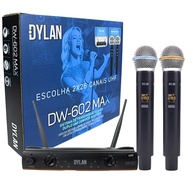 Microfone Sem Fio Dylan DW602 Max: Áudio Profissional! - imagem 1