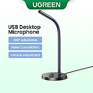Microfone UGREEN USB com 60dB de Redução de Ruído – Perfeito para Jogos, Reuniões e Gravações - imagem 1