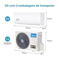 Ar Condicionado Split Inverter 9000 BTU Springer Midea Xtreme Save Connect - Eficiência e Conforto Inteligente - imagem 3
