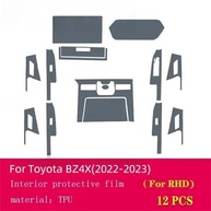 Película Protetora TPU HD 8,5 Mil para Toyota BZ4X 2022-2023 | PPF Pré-Cortado Anti-Arranhão - imagem 4