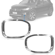 Kit Aplique Cromado Farol de Milha Neblina Vw T-Cross 2019-2023 - imagem 1