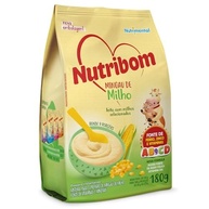 Nutribom Mingau Milho 180G - Feito Com Milhos Selecionados Fonte De Ferro Zinco E Vitaminas - imagem 2