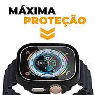 Case Armor Apple Watch Ultra 49MM Preta – Proteção Militar - imagem 2