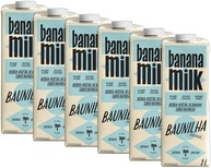 Kit 6X: Leite Vegetal de Banana Sabor Baunilha Banana Milk 1L - imagem 1