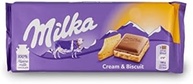 Milka Cream & Biscuit 100g - imagem 1