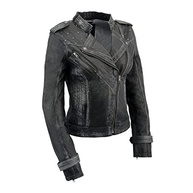 Milwaukee Leather Jaqueta feminina (preta, G) - imagem 2