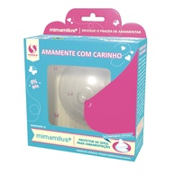 Protetor de Seios Mimamilus Soniclear Intermediário - Silicone Seguro e Confortável para Amamentação - imagem 1